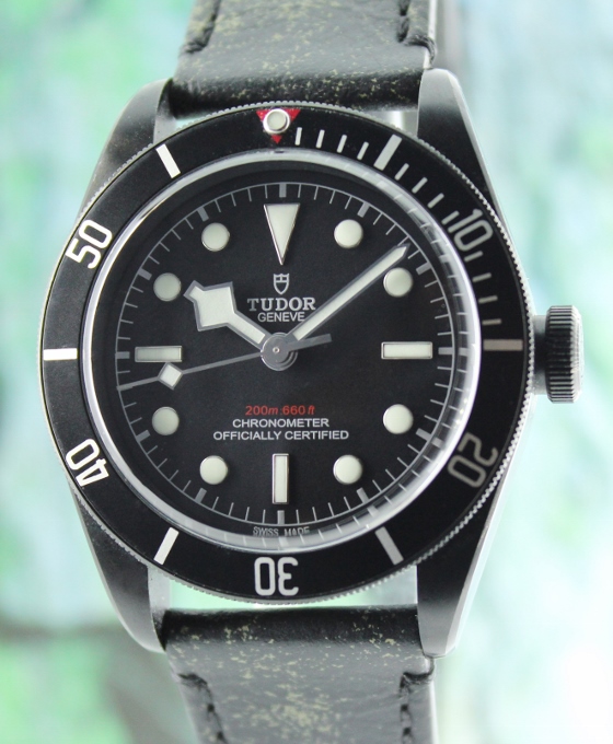 (image for) LIKE NEW UNPOLISHED TUDOR HERITAGE BLACK BAY AUTOMATIC WATCH / 79230DK